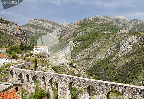 Image of Aqueduct in Old Bar, Montenegro