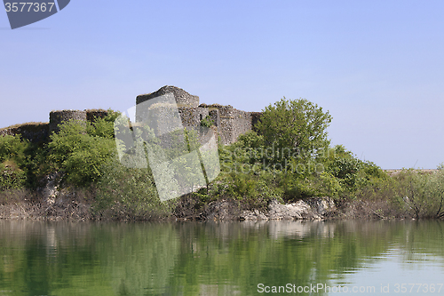 Image of Ruins of a fortress on Skadar lake