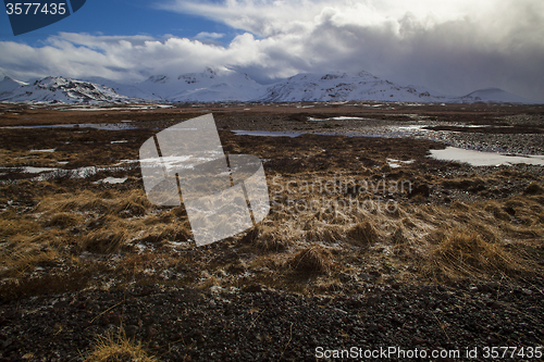 Image of Volcanic landscape on the Snaefellsnes peninsula in Iceland