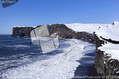 Image of Peninsula Dyrhólaey in south Iceland