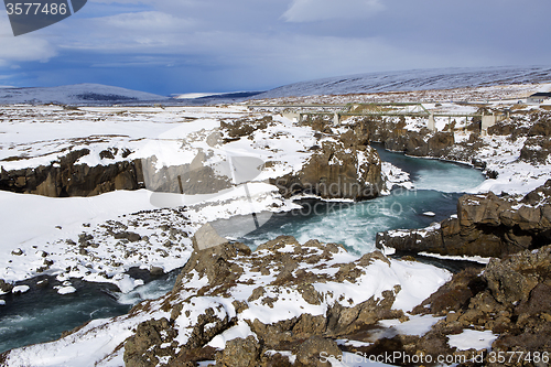 Image of Waterfall Godafoss, Iceland