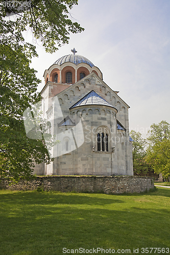 Image of Virgin's church of Studenica monastery 