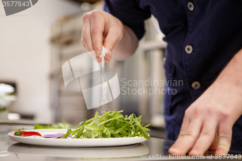 Image of Chef preparing food