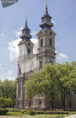 Image of Cathedral of St Teresa Avila in Subotica