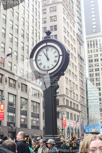 Image of Street clock in New York City
