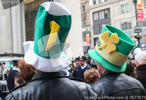 Image of Saint Patricks Day Parade hats