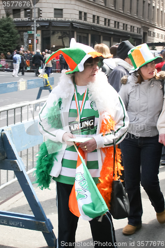 Image of Saint Patricks Day Parade participants