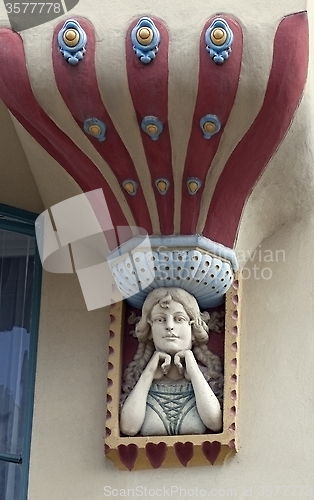 Image of Architecture detail in Subotica, Serbia