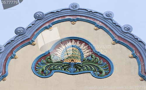 Image of Architecture detail in Subotica, Serbia