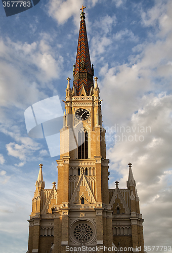 Image of Name of Mary Church in Novi Sad