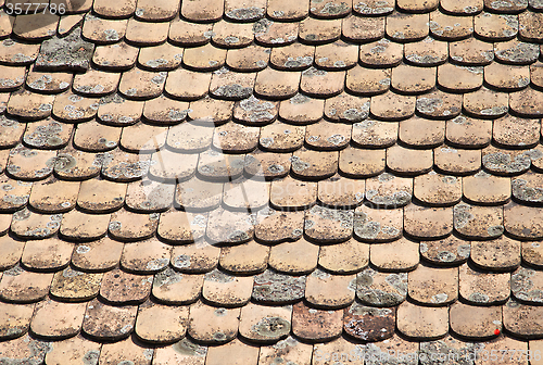 Image of Red tiling