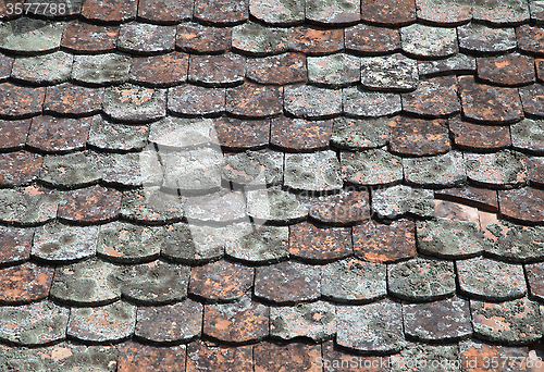 Image of Red tiling