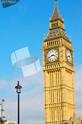 Image of london big ben and  england  aged city