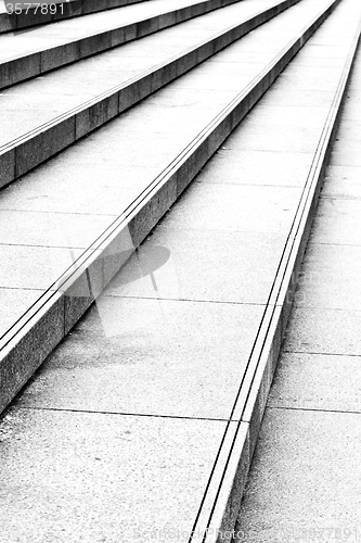 Image of in london  monument old steps and marble ancien line 