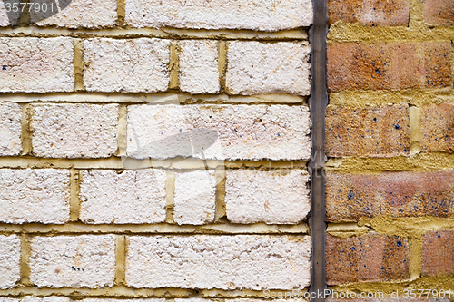 Image of in london abstract    texture of a ancien wall  