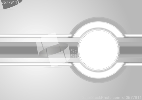 Image of Hi-tech light grey corporate vector background