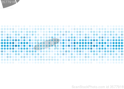 Image of Abstract blue shiny lights background