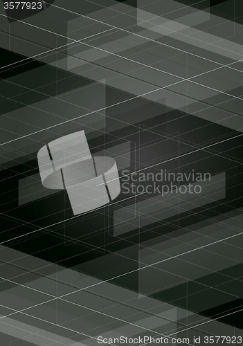 Image of Dark tech minimal background