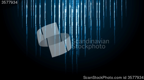 Image of Abstract shiny sparkling light blue background