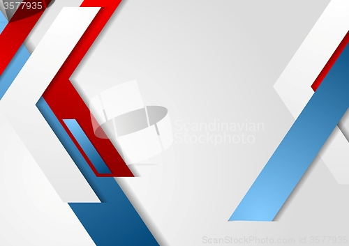 Image of Geometric bright vector modern brochure design