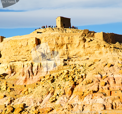 Image of season  africa in morocco the old contruction and the historical