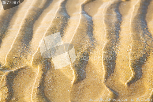 Image of dune   in africa brown t sand beach  atlantic ocean