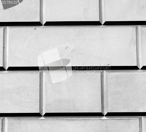 Image of in london abstract    texture of a ancien wall and ruined brick