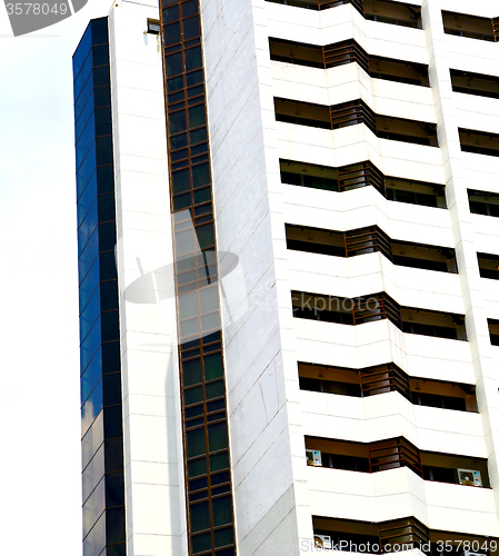 Image of  bangkok terrace  thailand  in office district palaces     tree