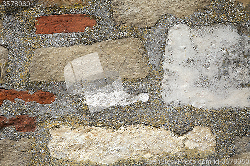 Image of Stone wall, background