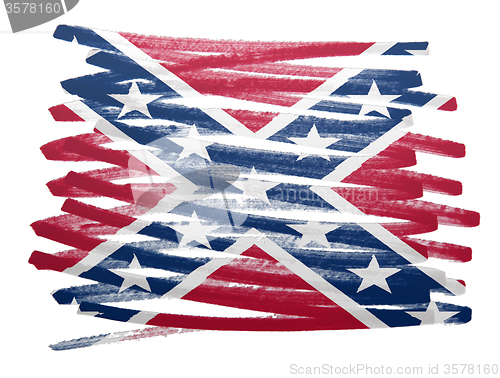 Image of Flag illustration - Confederation flag