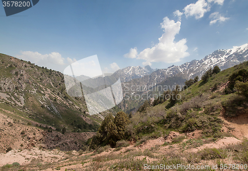 Image of Chimgan mountains, Uzbekistan