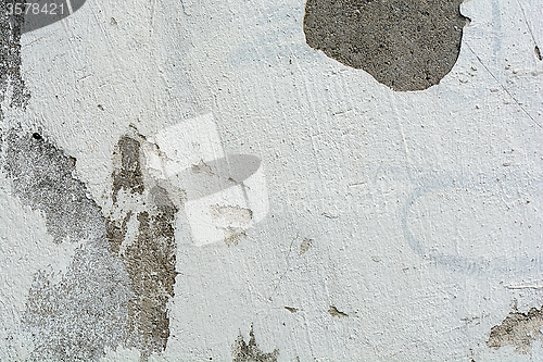 Image of Brushed white wall texture - dirty background