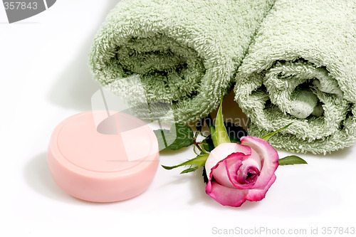 Image of Soap with Rose