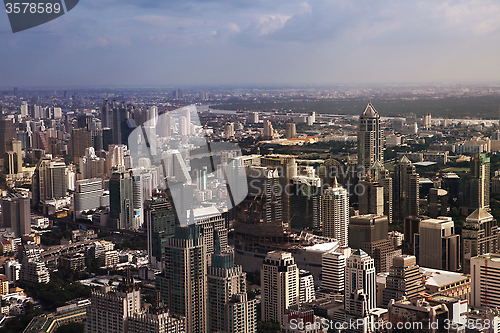 Image of Aerial view of Bangkok