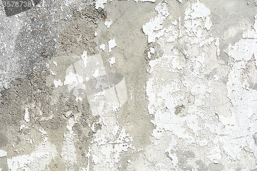 Image of White old grunge texture or background