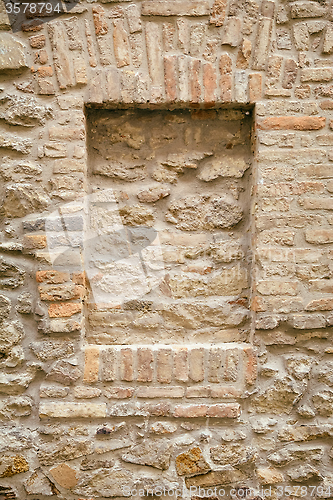 Image of Brick-encased Window