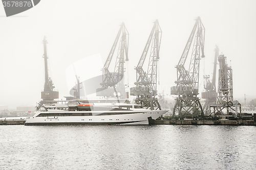 Image of Fog In The Port