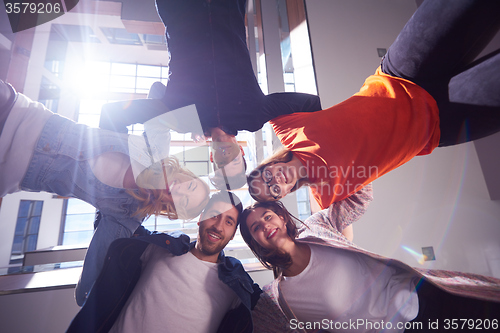 Image of happy students celebrate