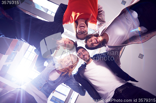 Image of happy students celebrate