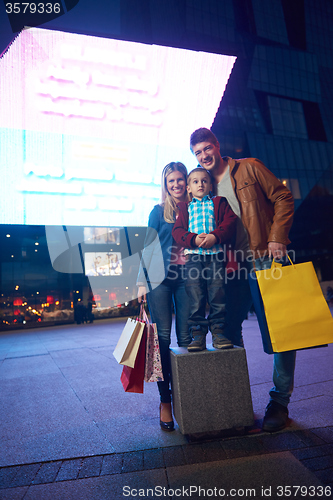 Image of Group Of Friends Enjoying Shopping