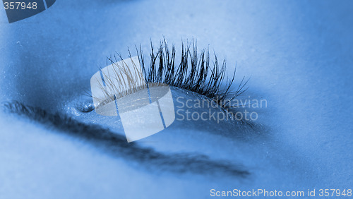 Image of Closed eye