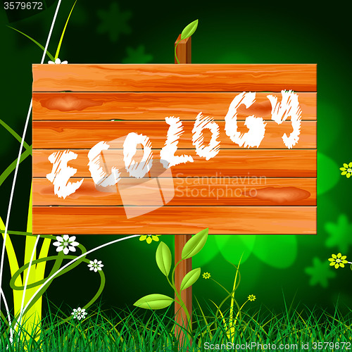 Image of Ecology Eco Indicates Earth Day And Eco-Friendly