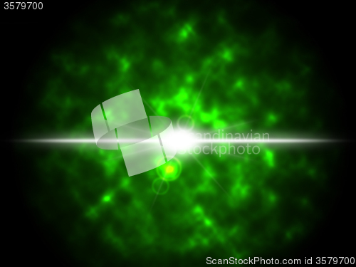 Image of Star Explosion Background Shows Exploding In Space\r