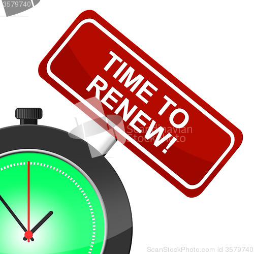 Image of Time To Renew Shows Fix Up And Modernize