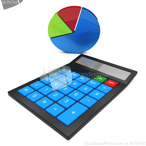 Image of Calculate Statistics Shows Calculated Data And Statistical