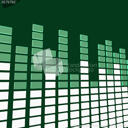 Image of Music Equaliser Means Sound Track And Amplifier