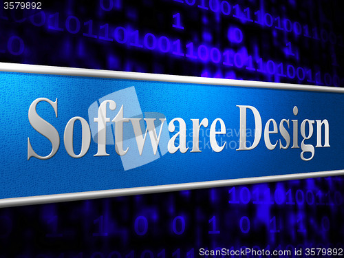 Image of Design Designs Represents Diagrams Softwares And Model