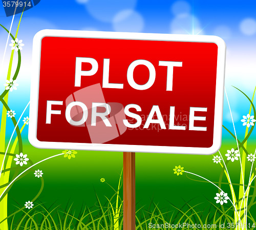 Image of Plot For Sale Represents Real Estate Agent And Lands