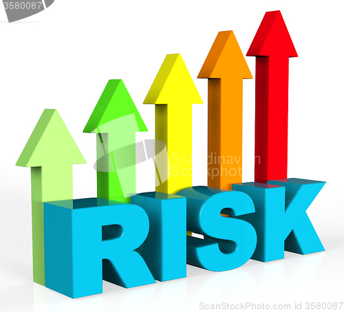 Image of Increase Risk Means Hurdle Danger And Insecurity