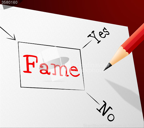 Image of Choice Fame Represents Far Famed And Confusion